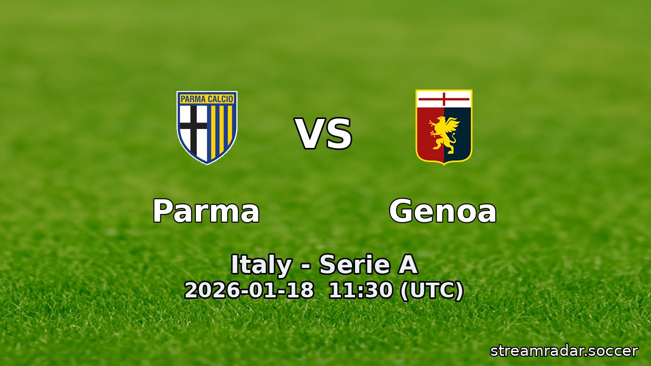 Parma vs Genoa