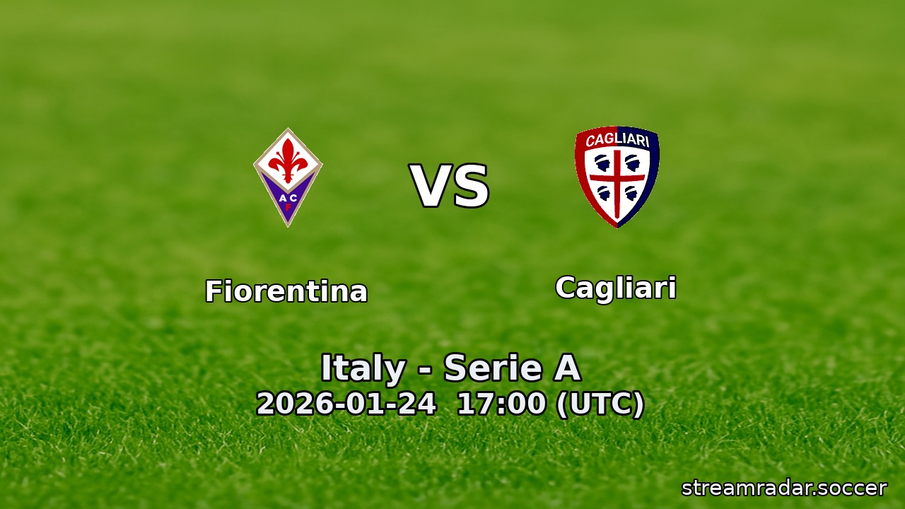 Fiorentina vs Cagliari
