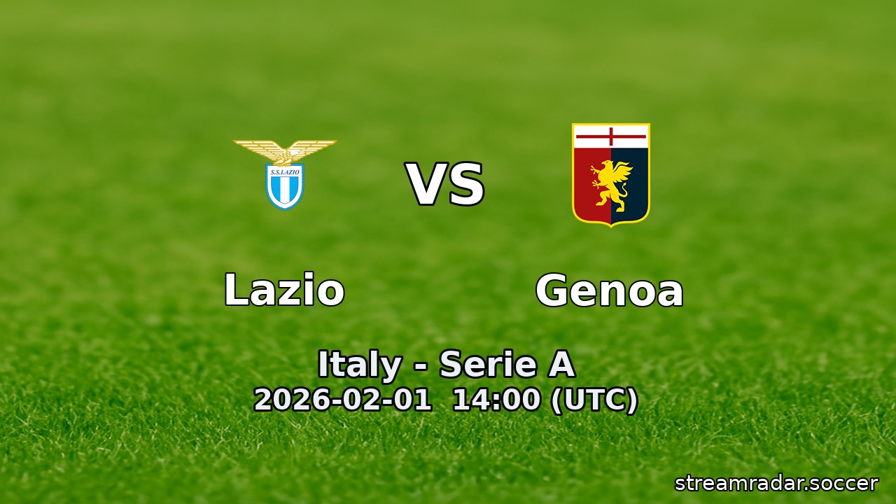Lazio vs Genoa