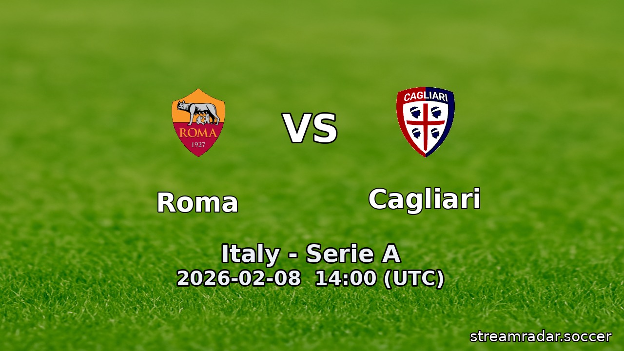 Roma vs Cagliari