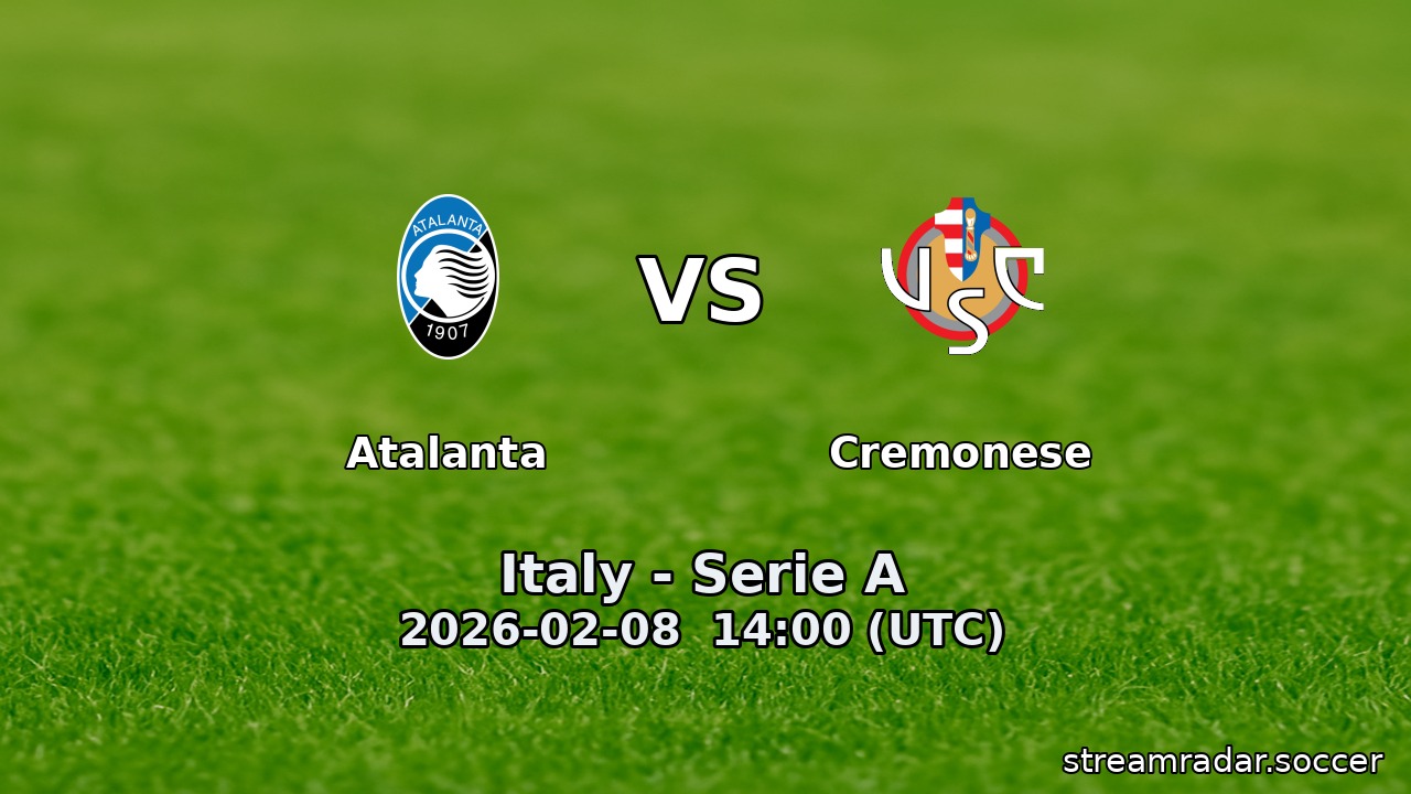 Atalanta vs Cremonese