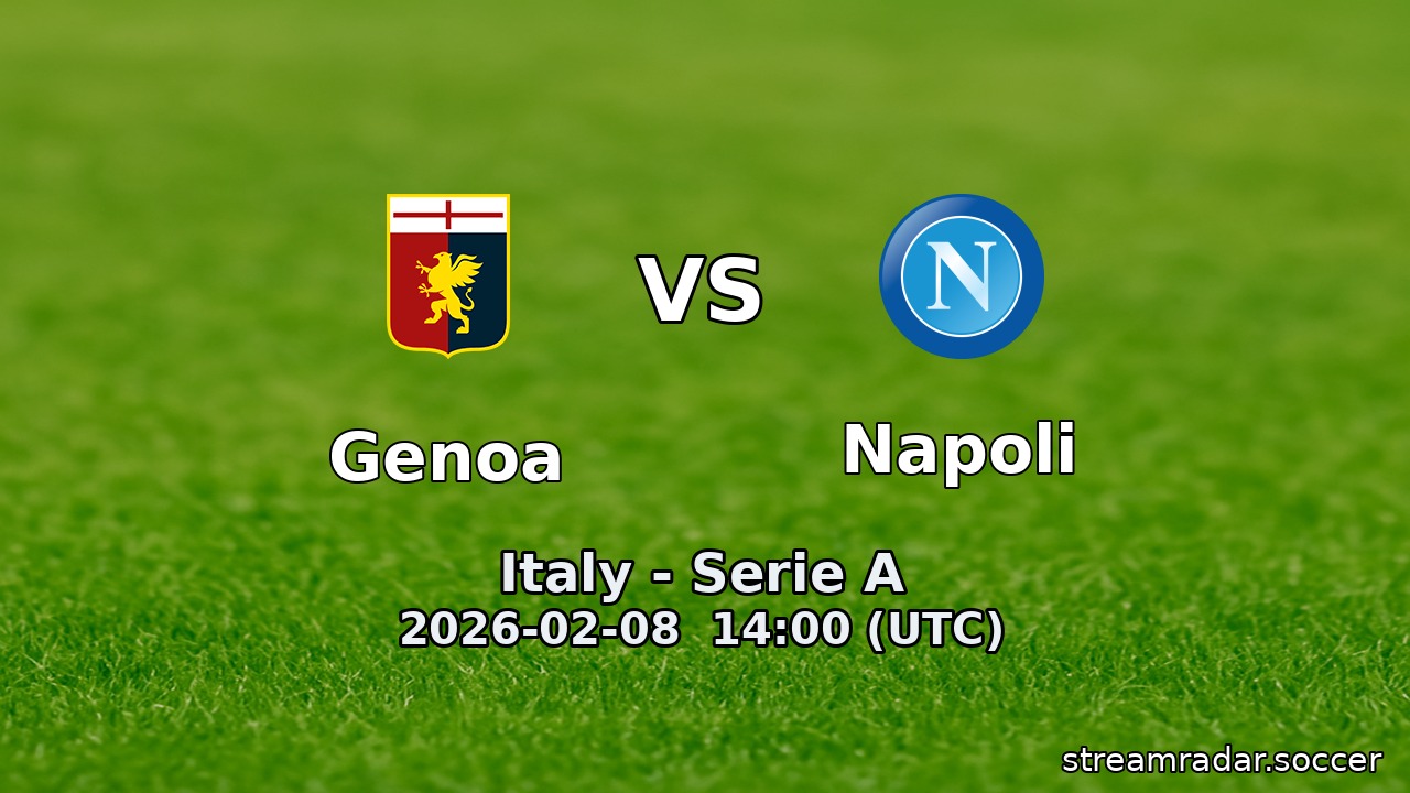 Genoa vs Napoli