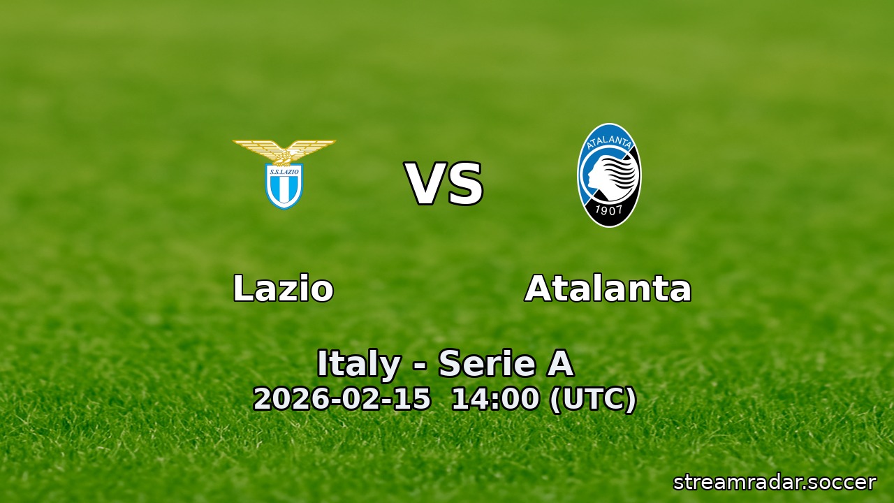 Lazio vs Atalanta