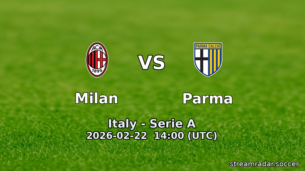 Milan vs Parma