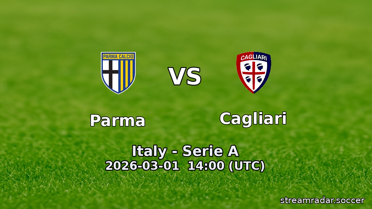 Parma vs Cagliari