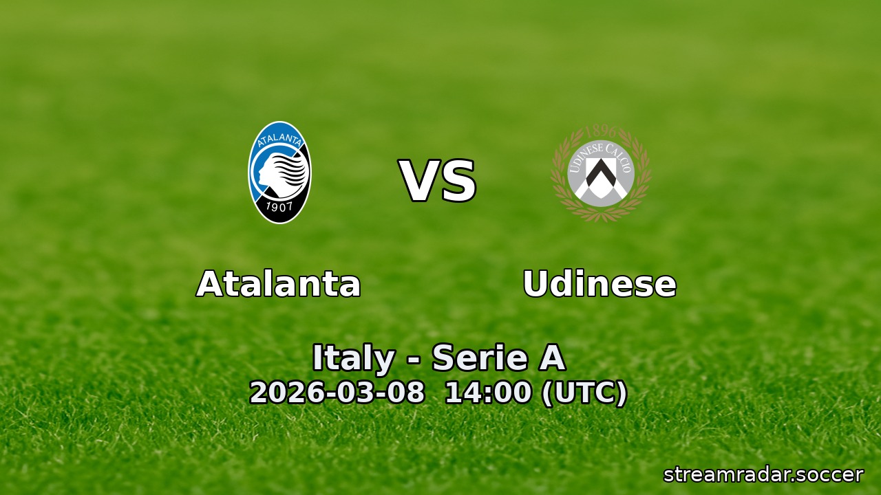 Atalanta vs Udinese