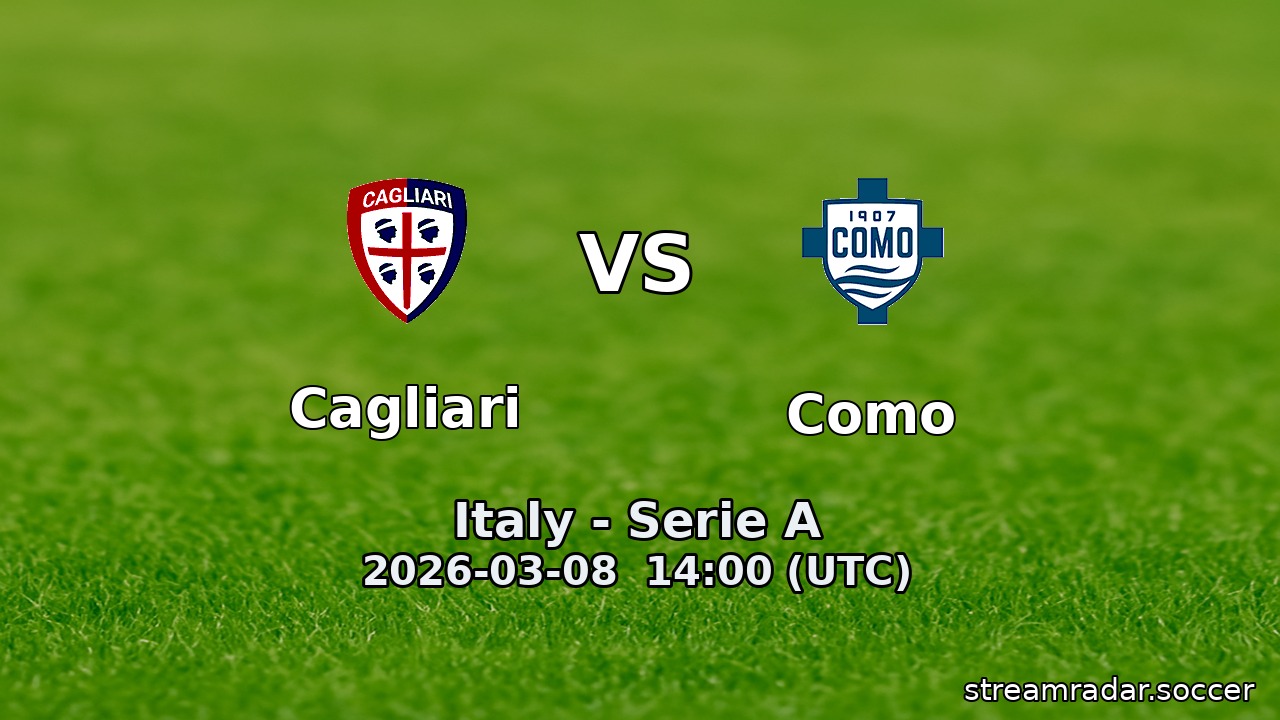 Cagliari vs Como