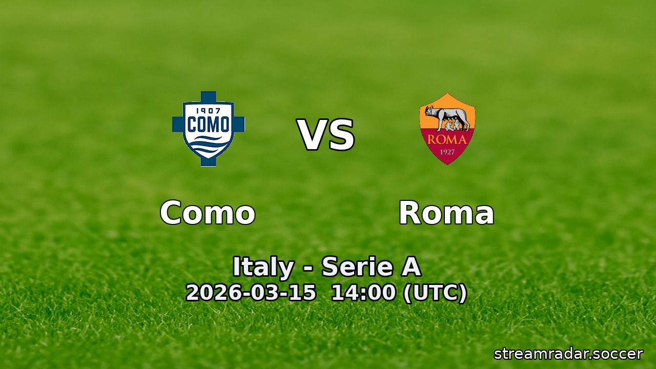 Como vs Roma