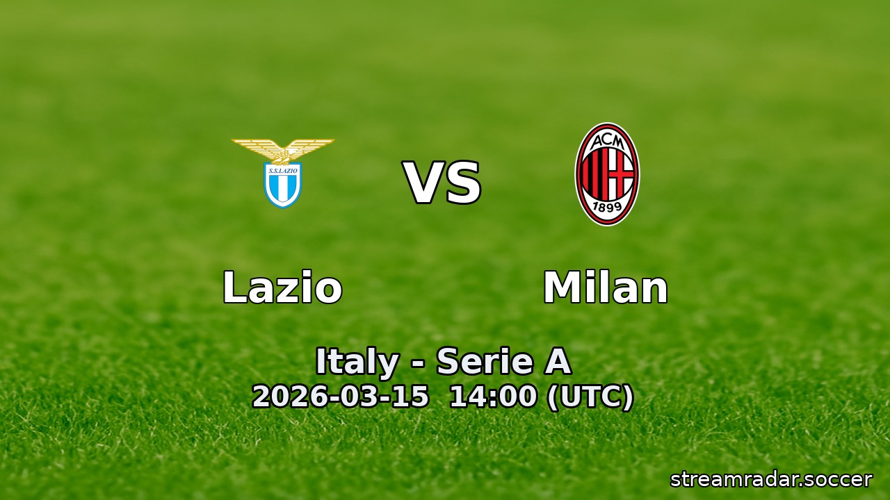 Lazio vs Milan