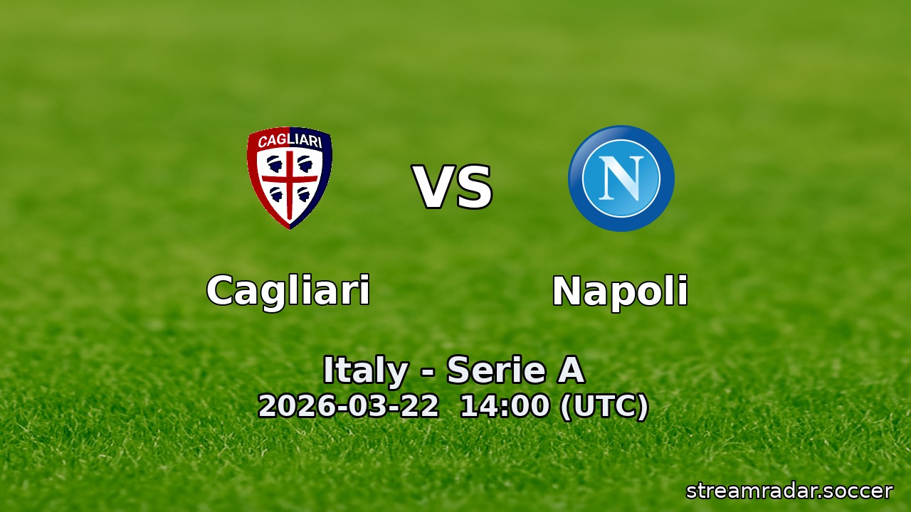 Cagliari vs Napoli