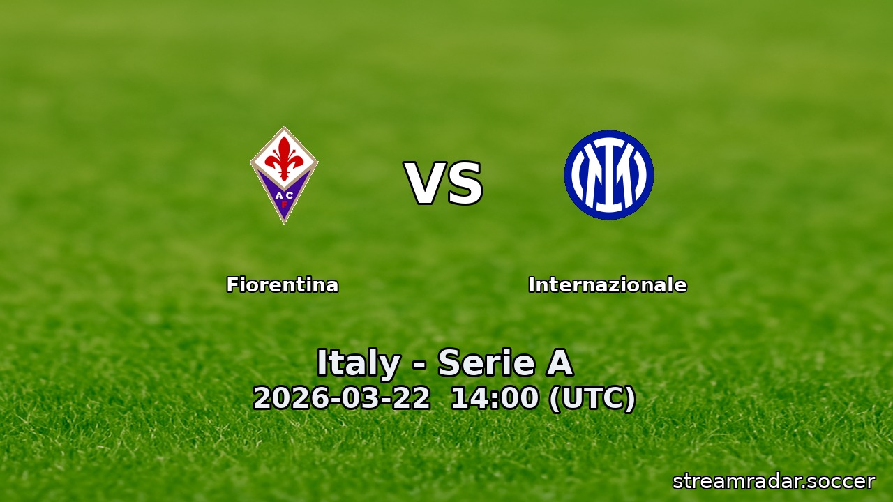 Fiorentina vs Internazionale