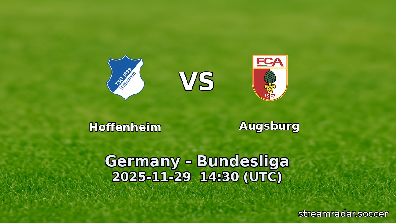 Hoffenheim vs Augsburg