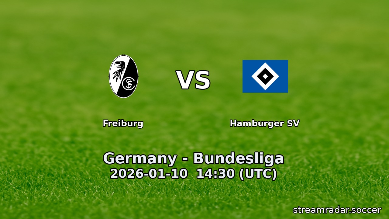 Freiburg vs Hamburger SV
