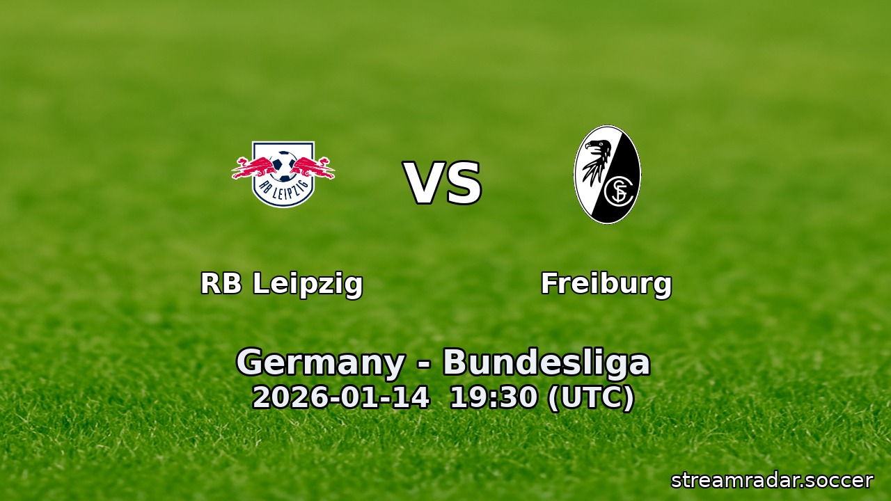 RB Leipzig vs Freiburg