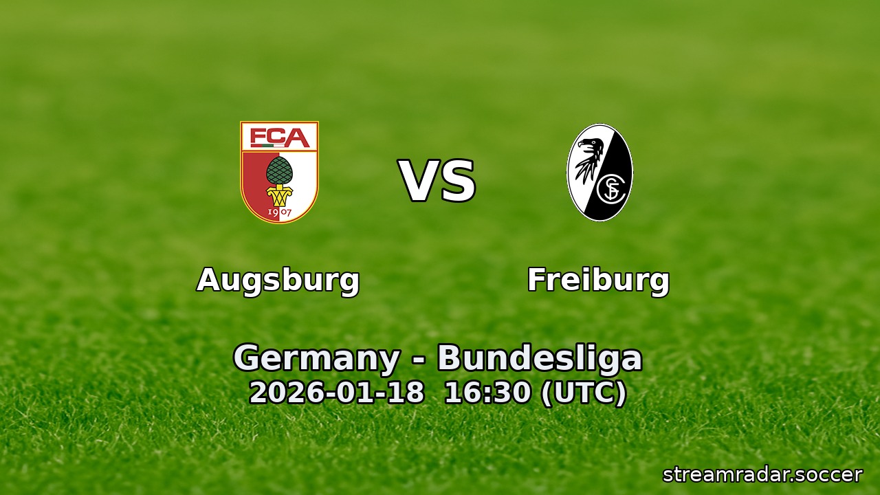 Augsburg vs Freiburg