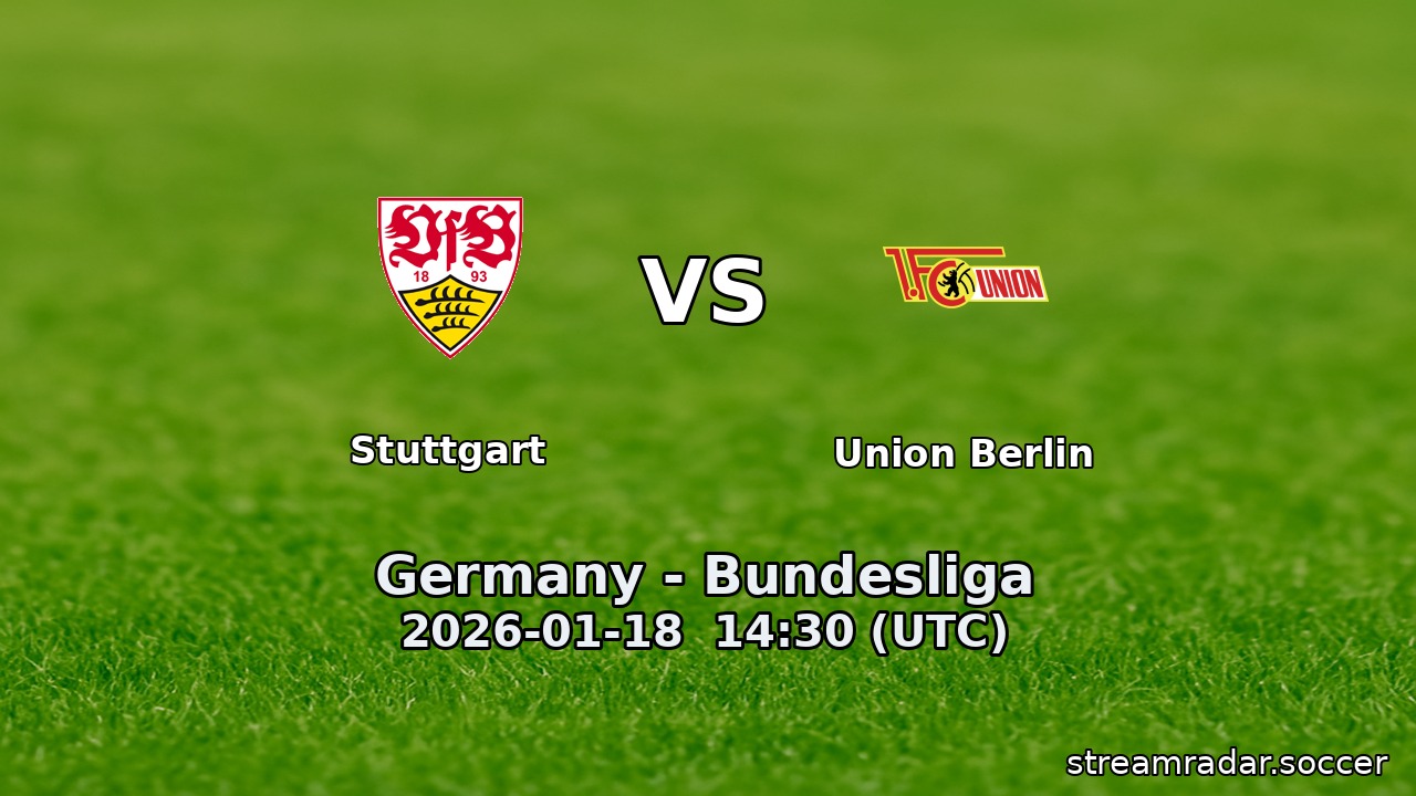 Stuttgart vs Union Berlin