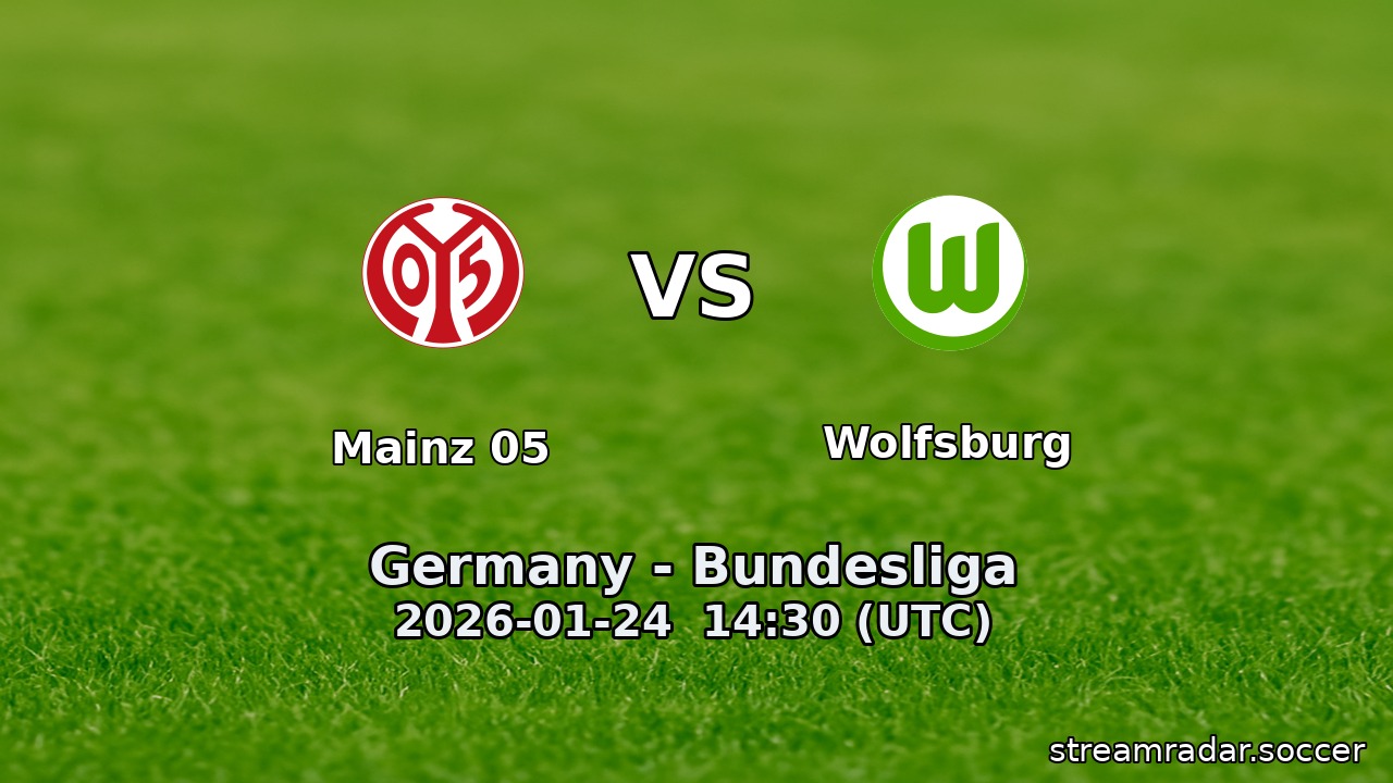 Mainz 05 vs Wolfsburg
