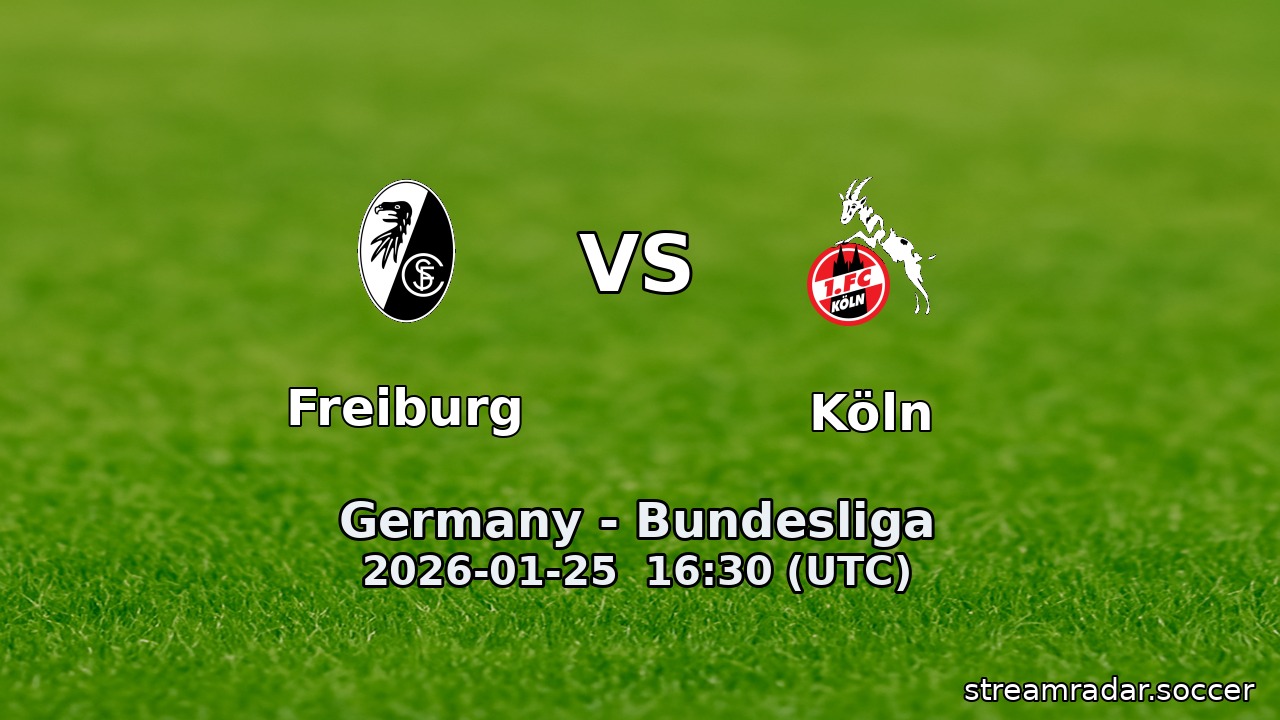 Freiburg vs Köln