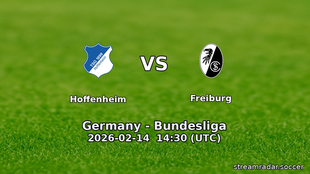 Hoffenheim vs Freiburg
