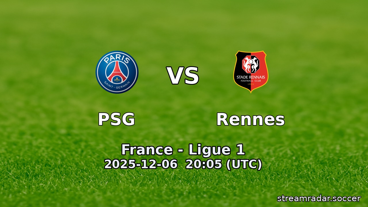 PSG vs Rennes