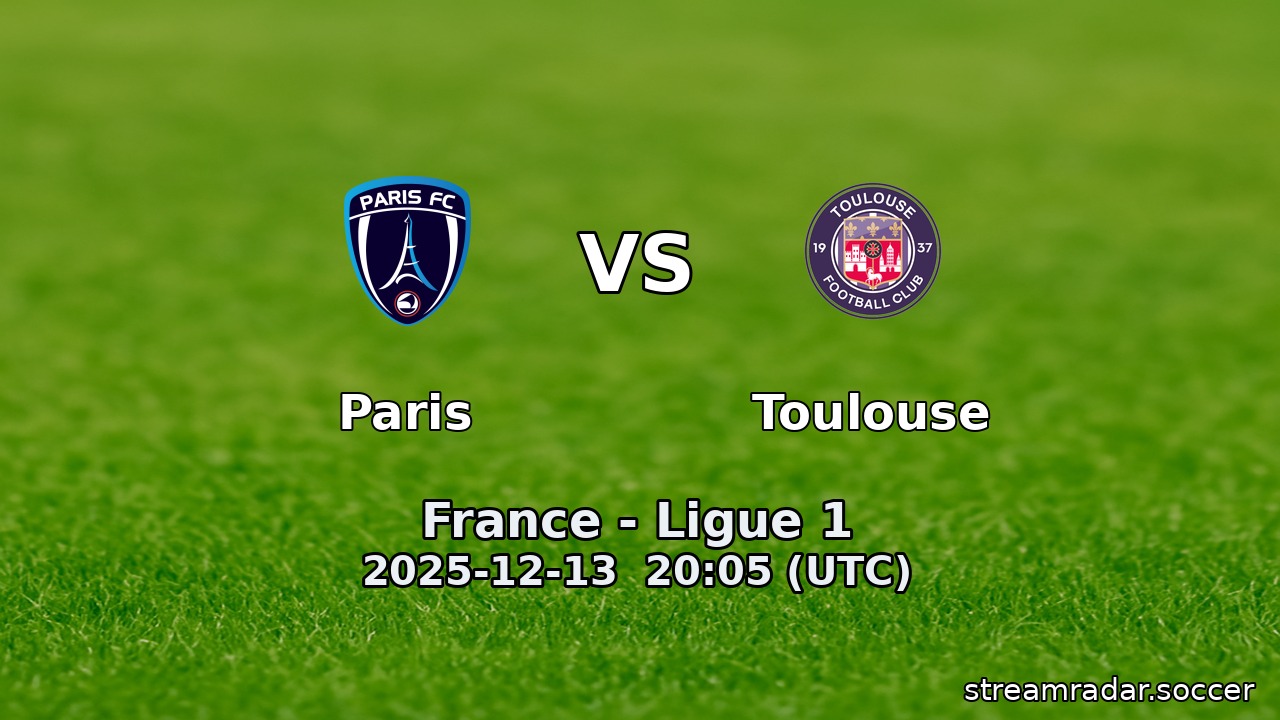 Paris vs Toulouse