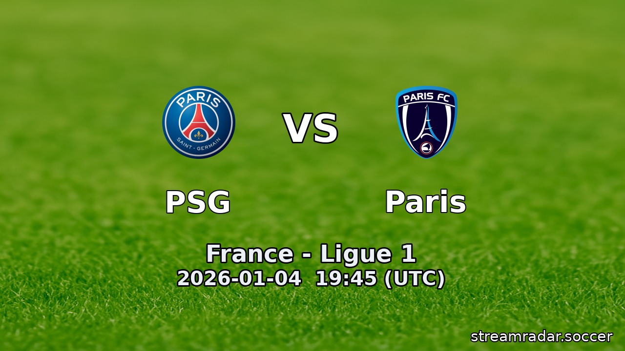 PSG vs Paris