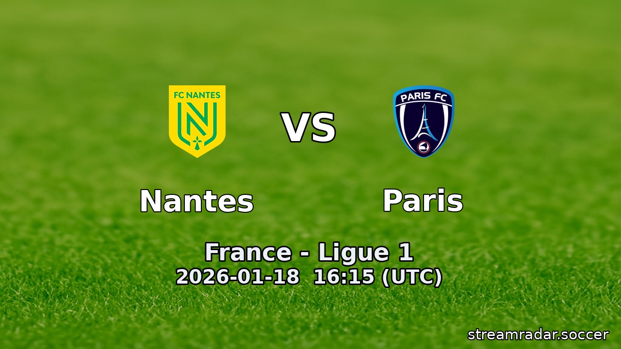 Nantes vs Paris