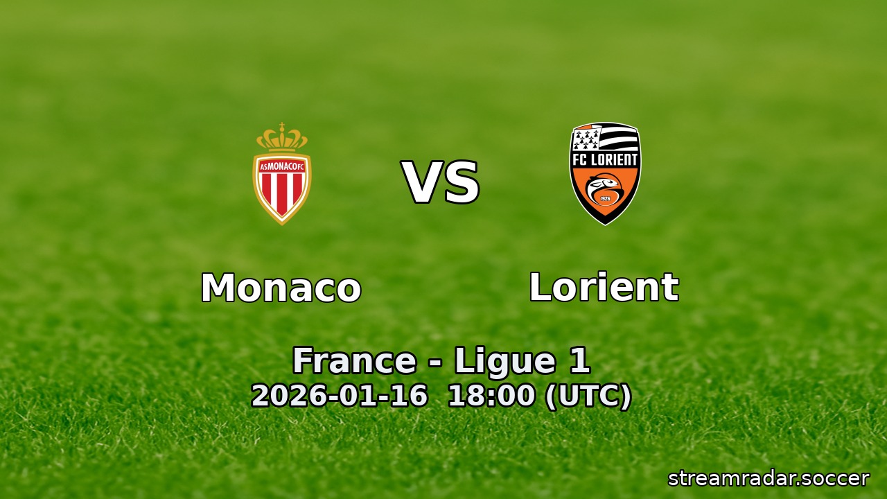 Monaco vs Lorient