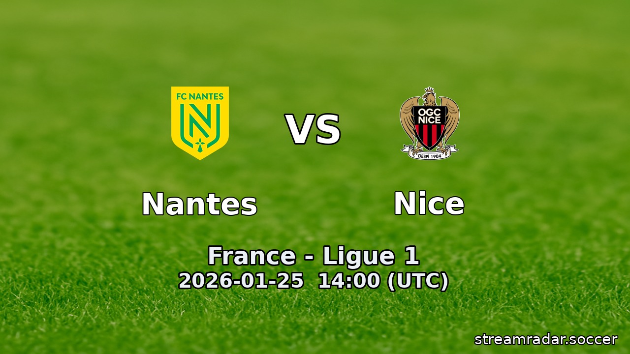 Nantes vs Nice