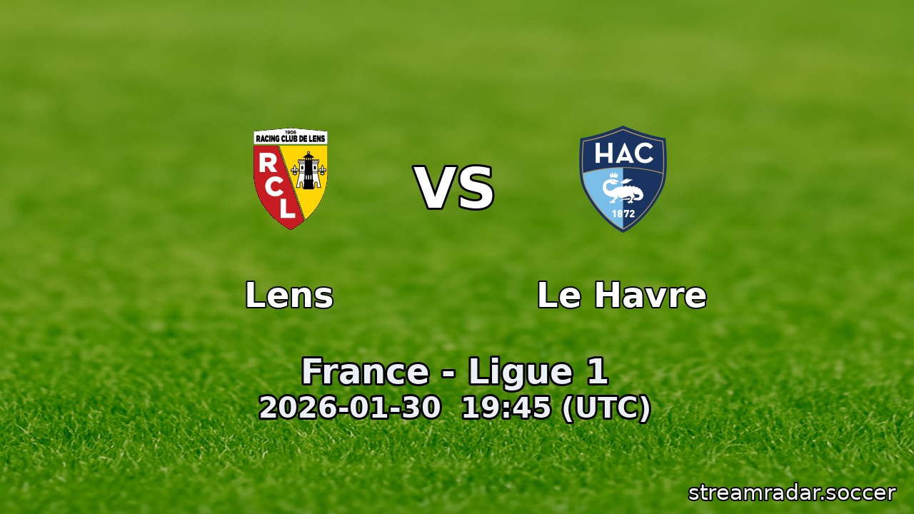 Lens vs Le Havre