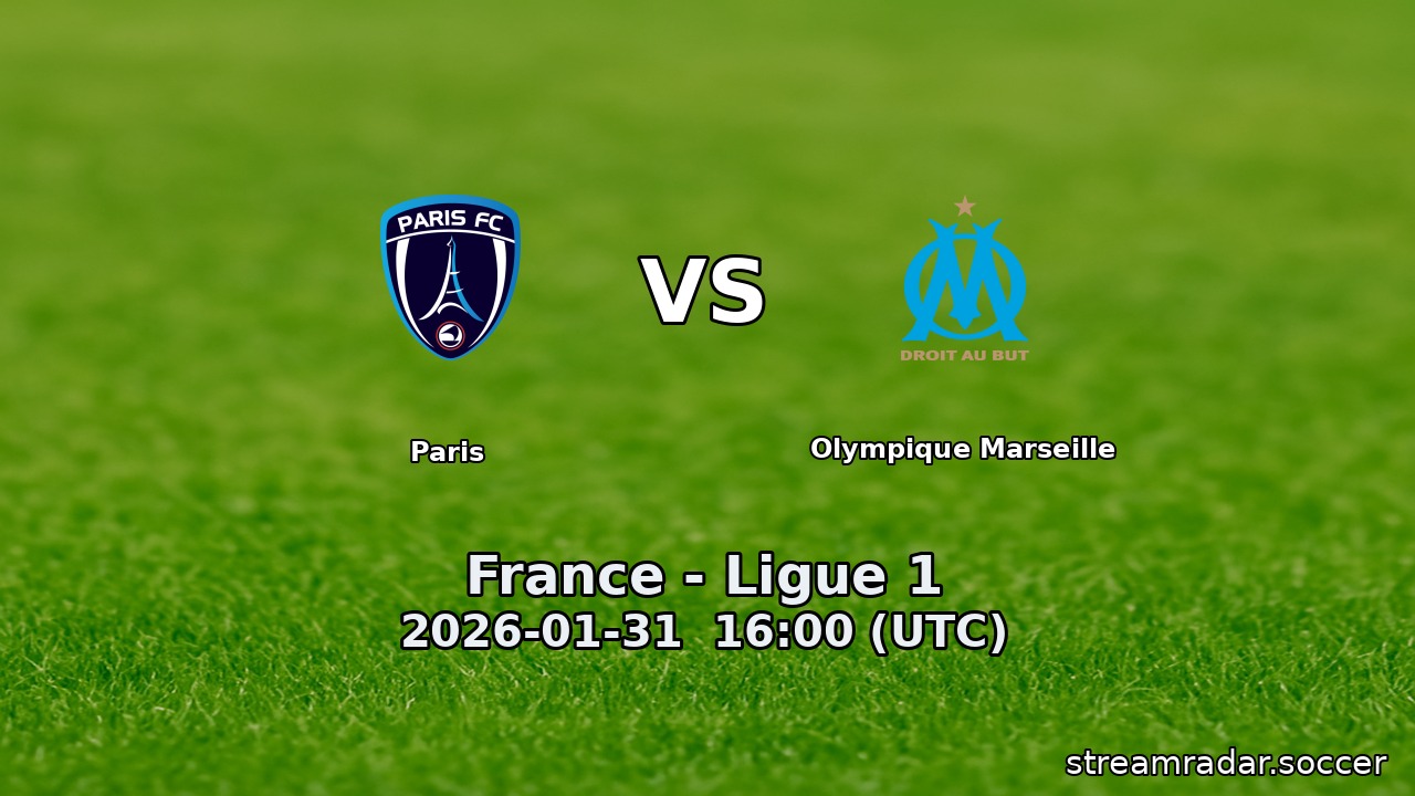 Paris vs Olympique Marseille