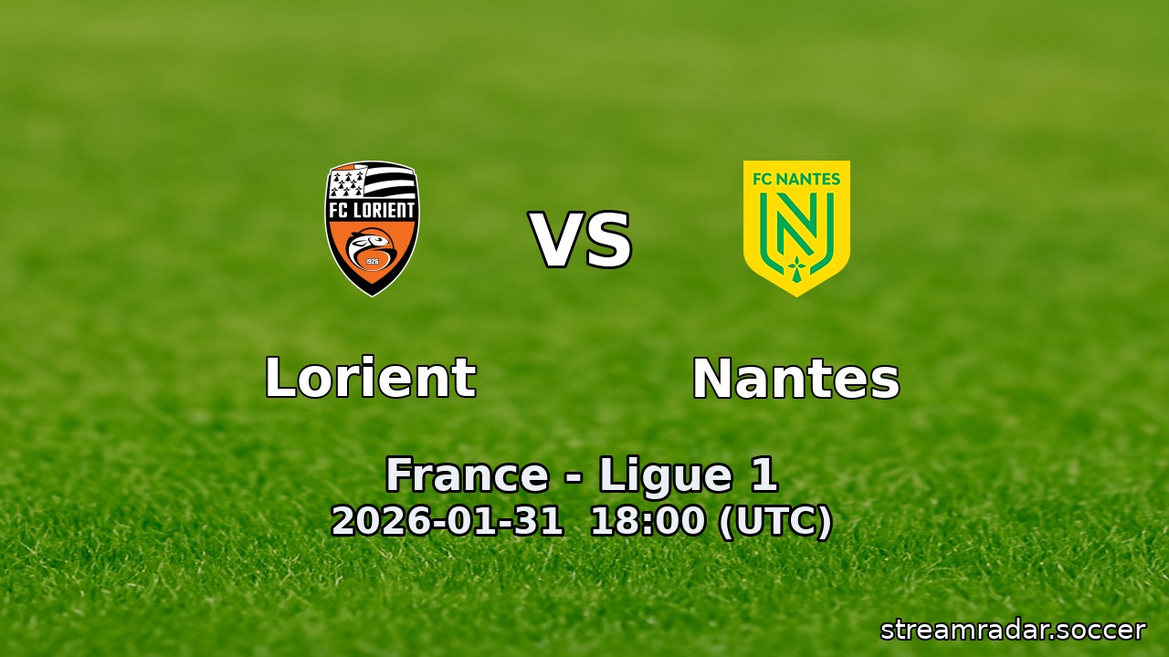 Lorient vs Nantes
