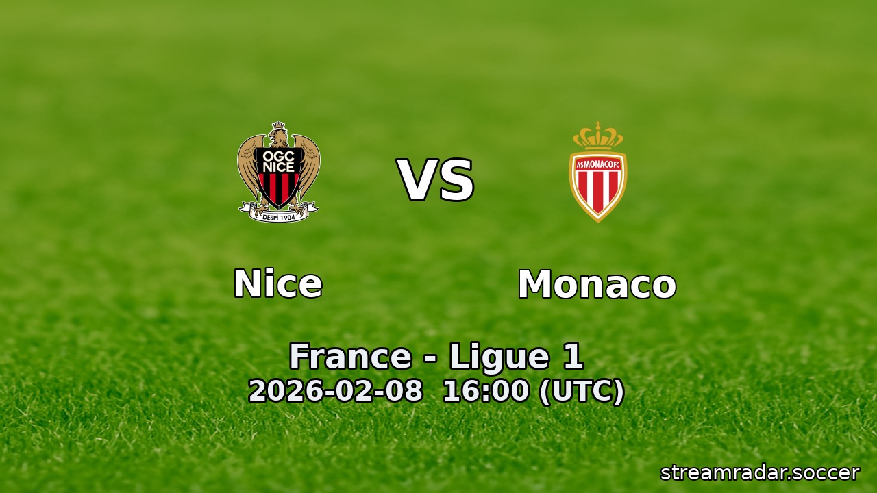 Nice vs Monaco