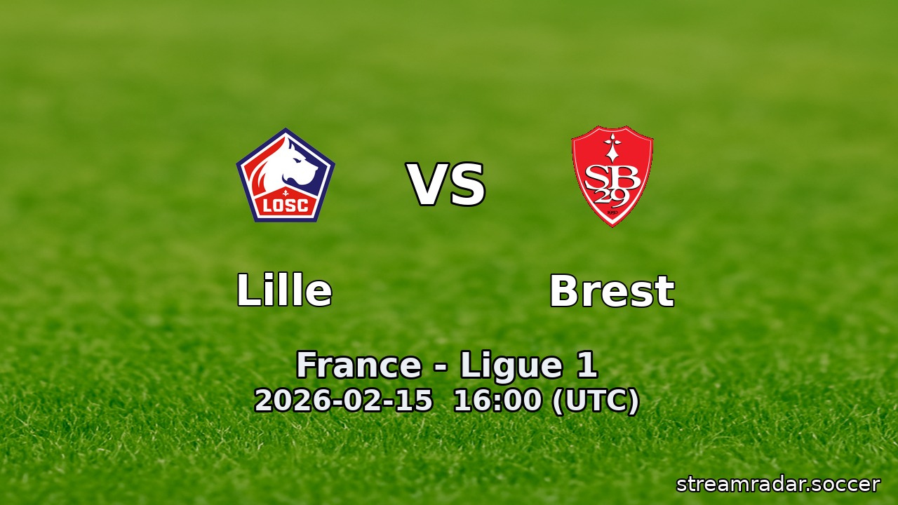 Lille vs Brest