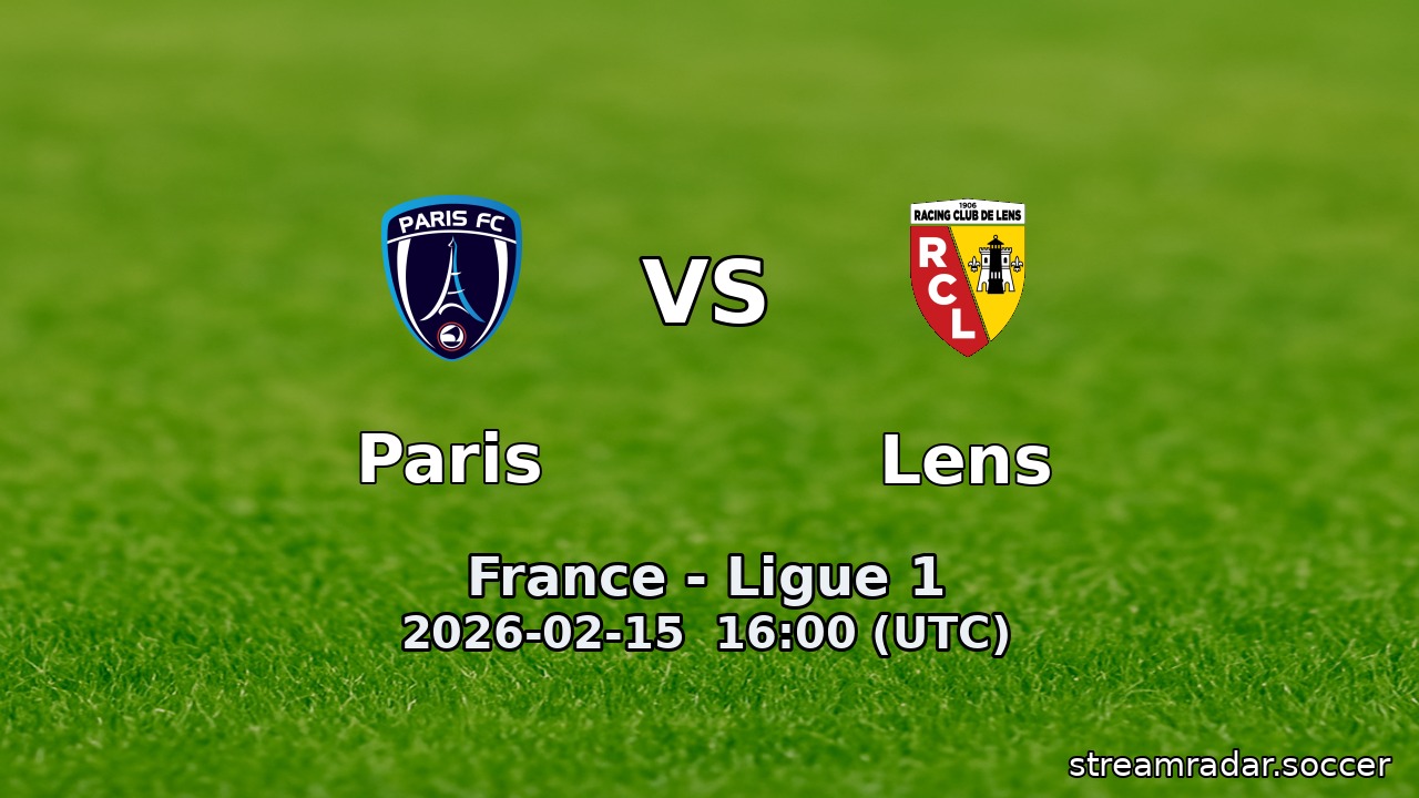 Paris vs Lens