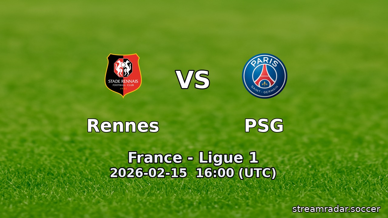 Rennes vs PSG