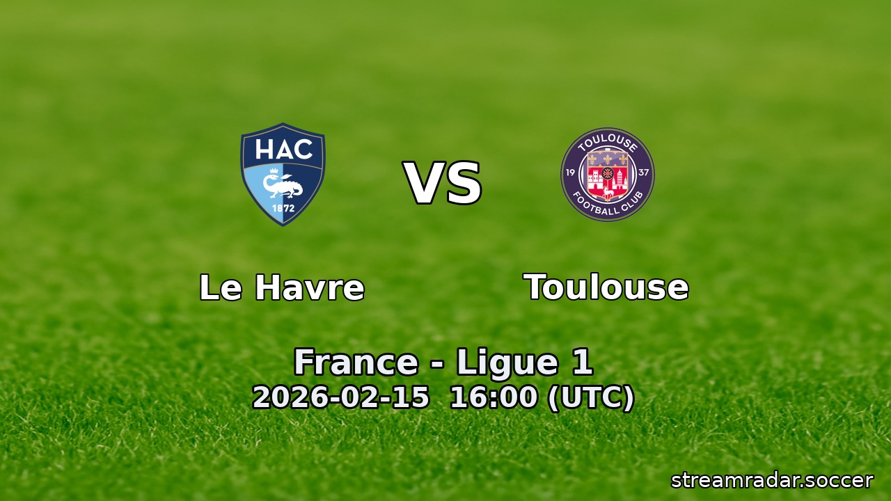 Le Havre vs Toulouse