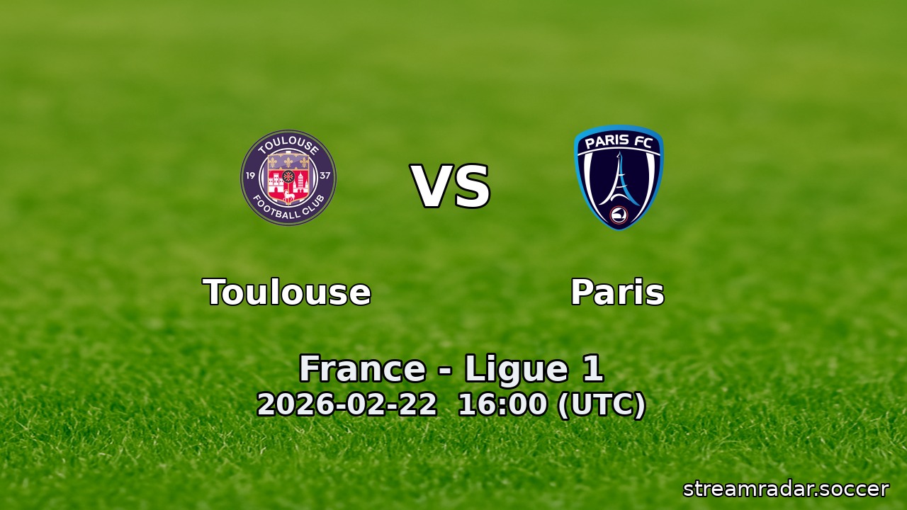 Toulouse vs Paris