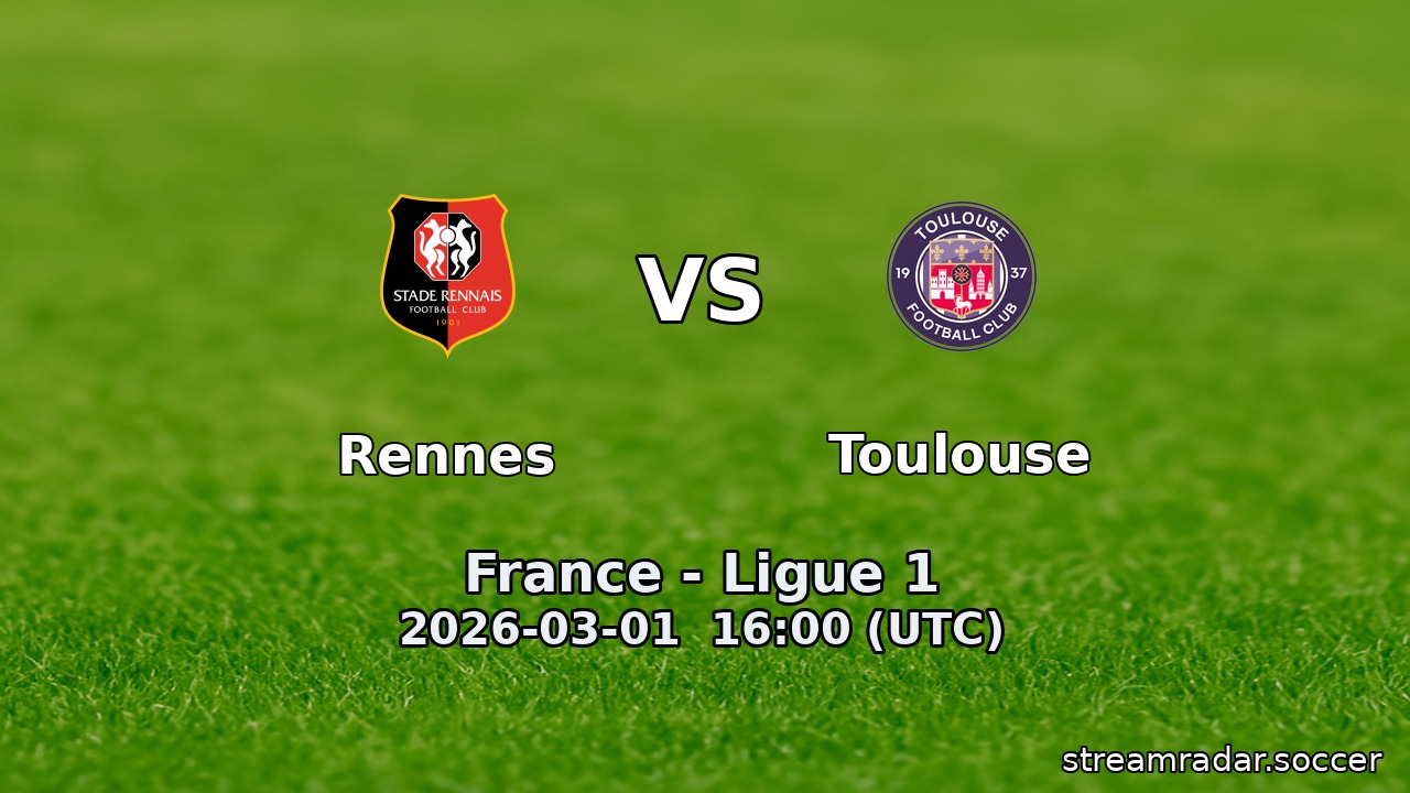Rennes vs Toulouse
