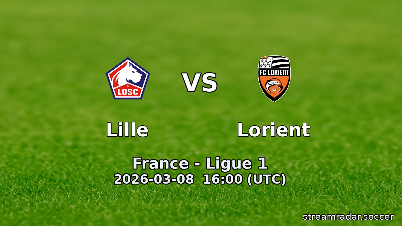 Lille vs Lorient