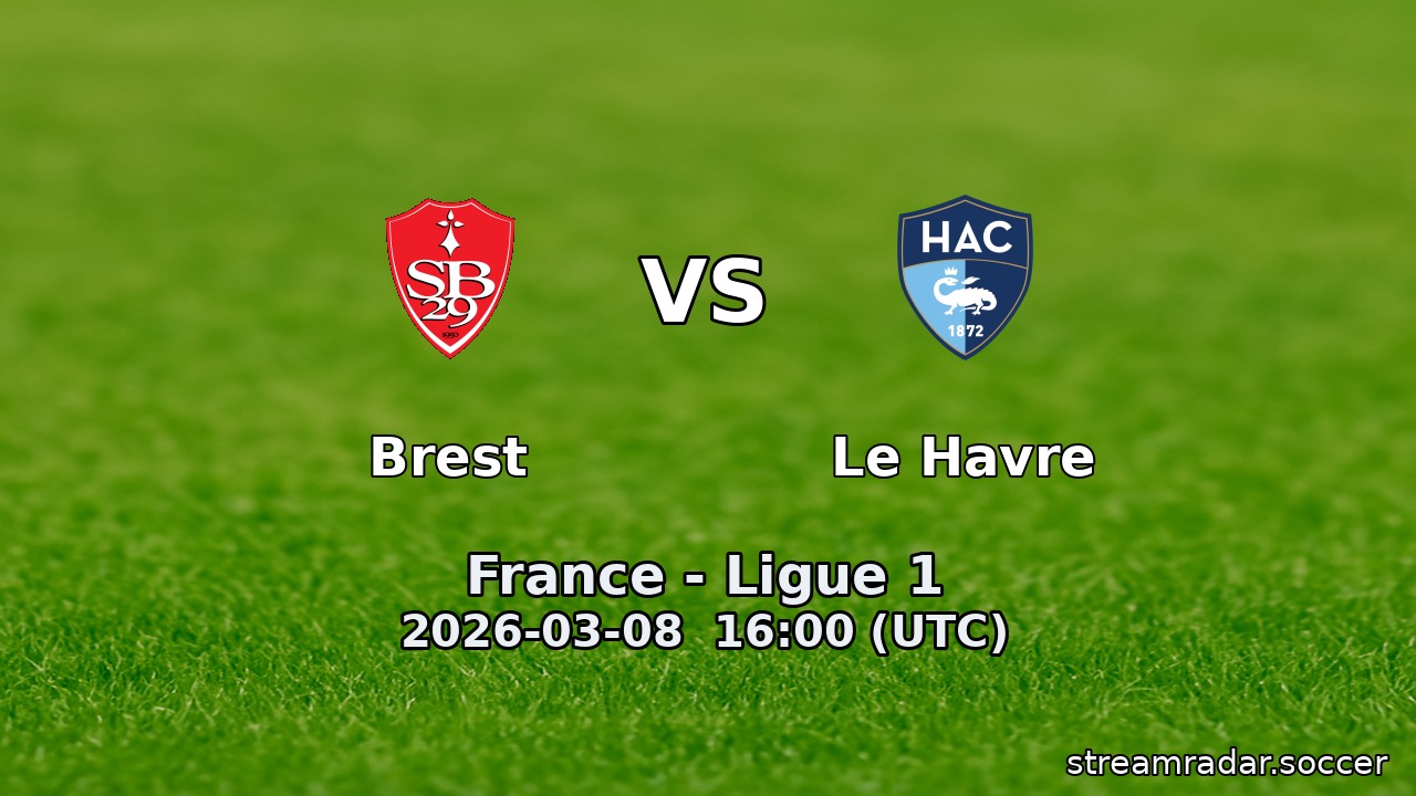 Brest vs Le Havre