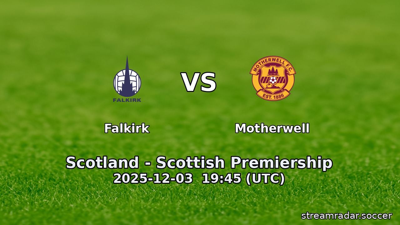 Falkirk vs Motherwell