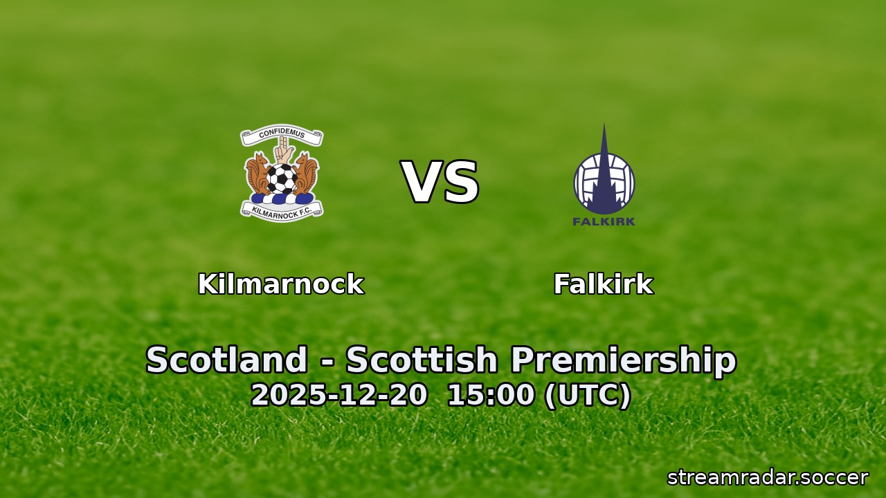 Kilmarnock vs Falkirk