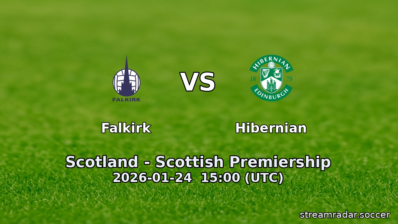 Falkirk vs Hibernian