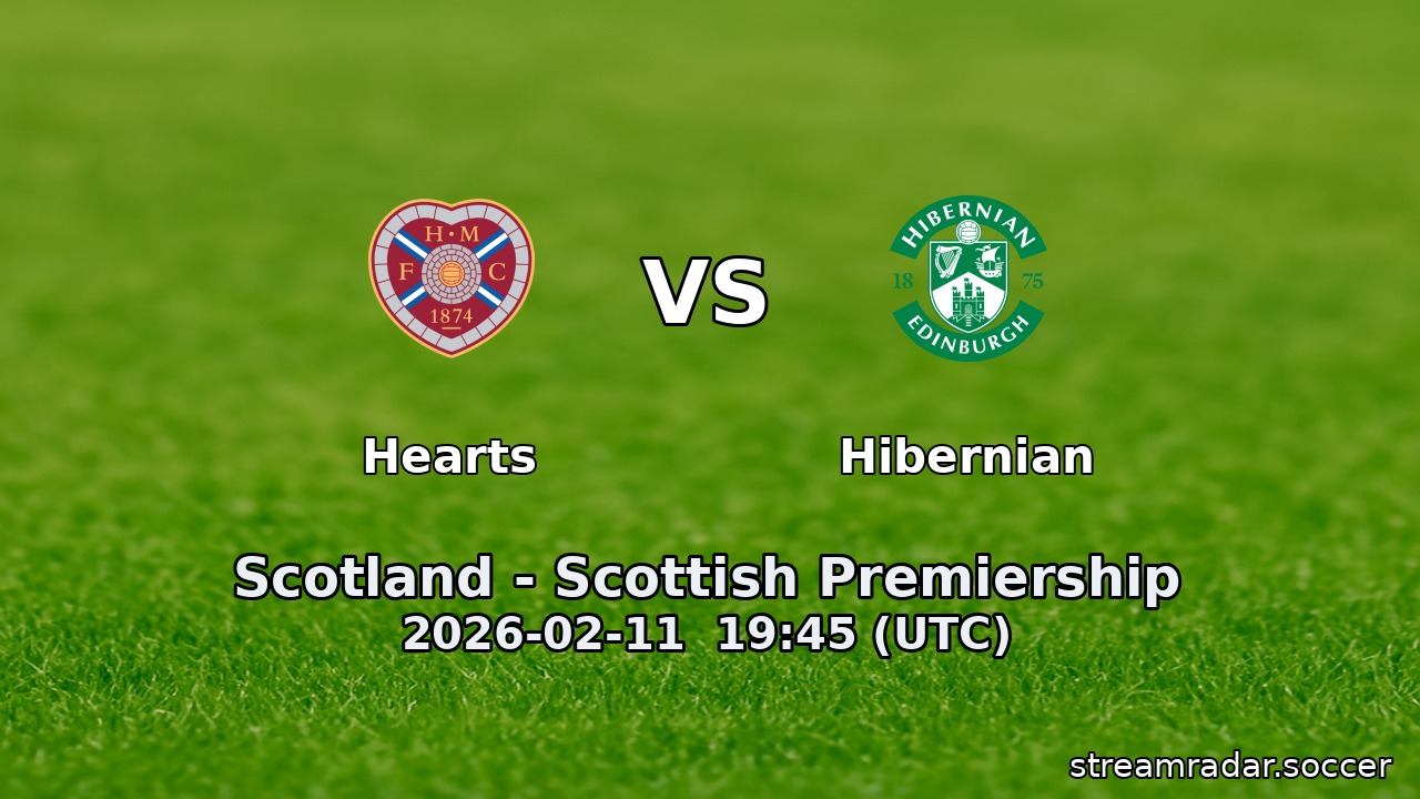 Hearts vs Hibernian