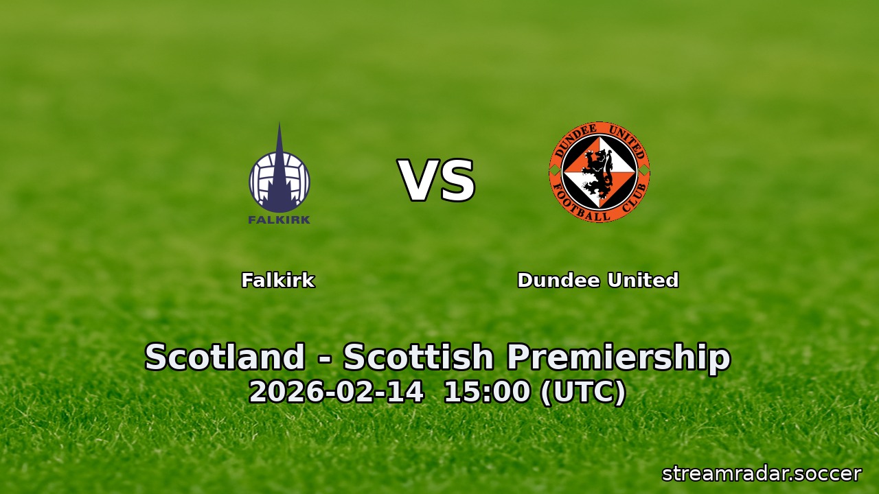 Falkirk vs Dundee United