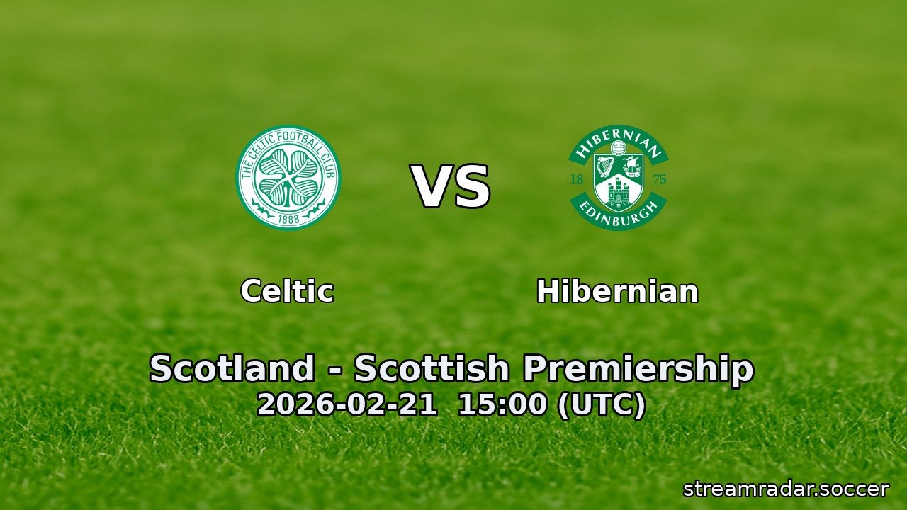 Celtic vs Hibernian