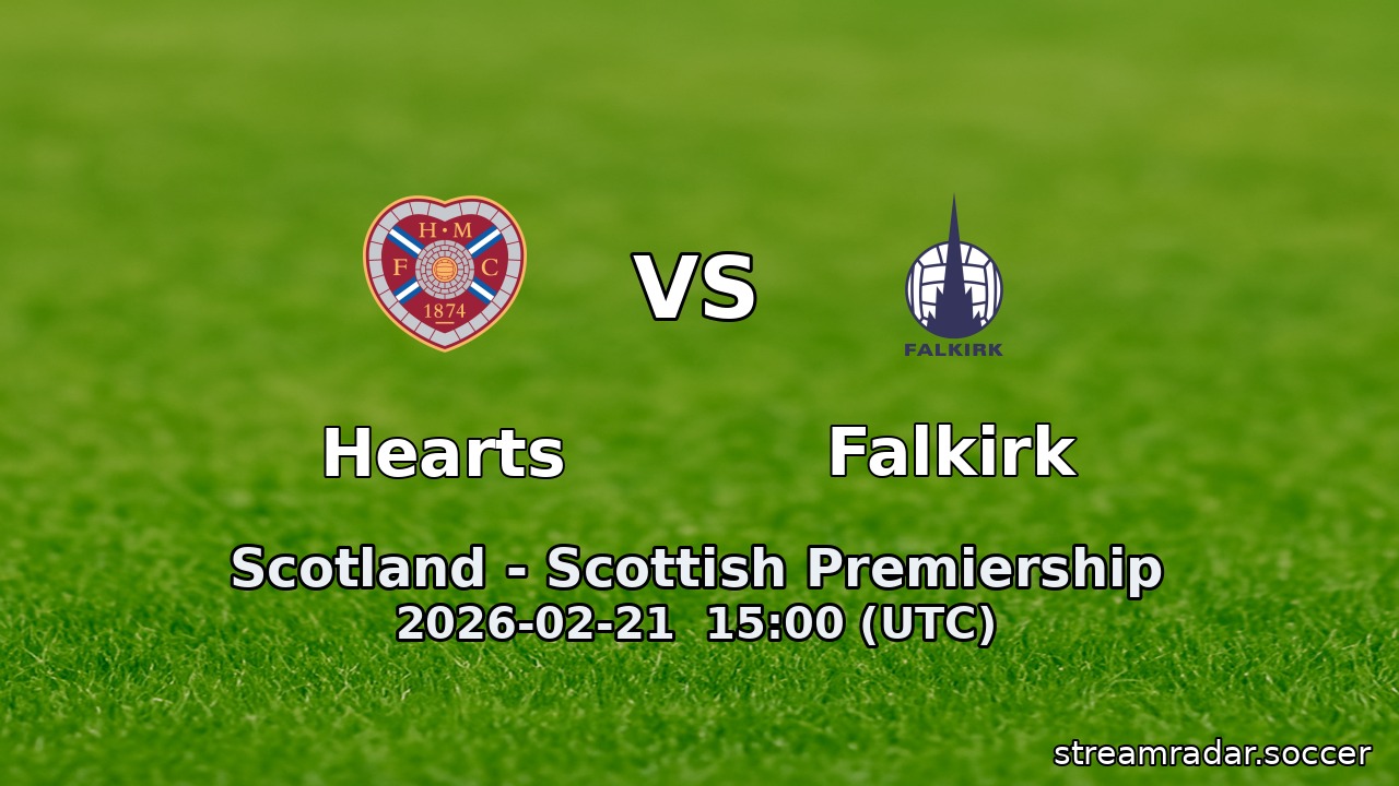 Hearts vs Falkirk