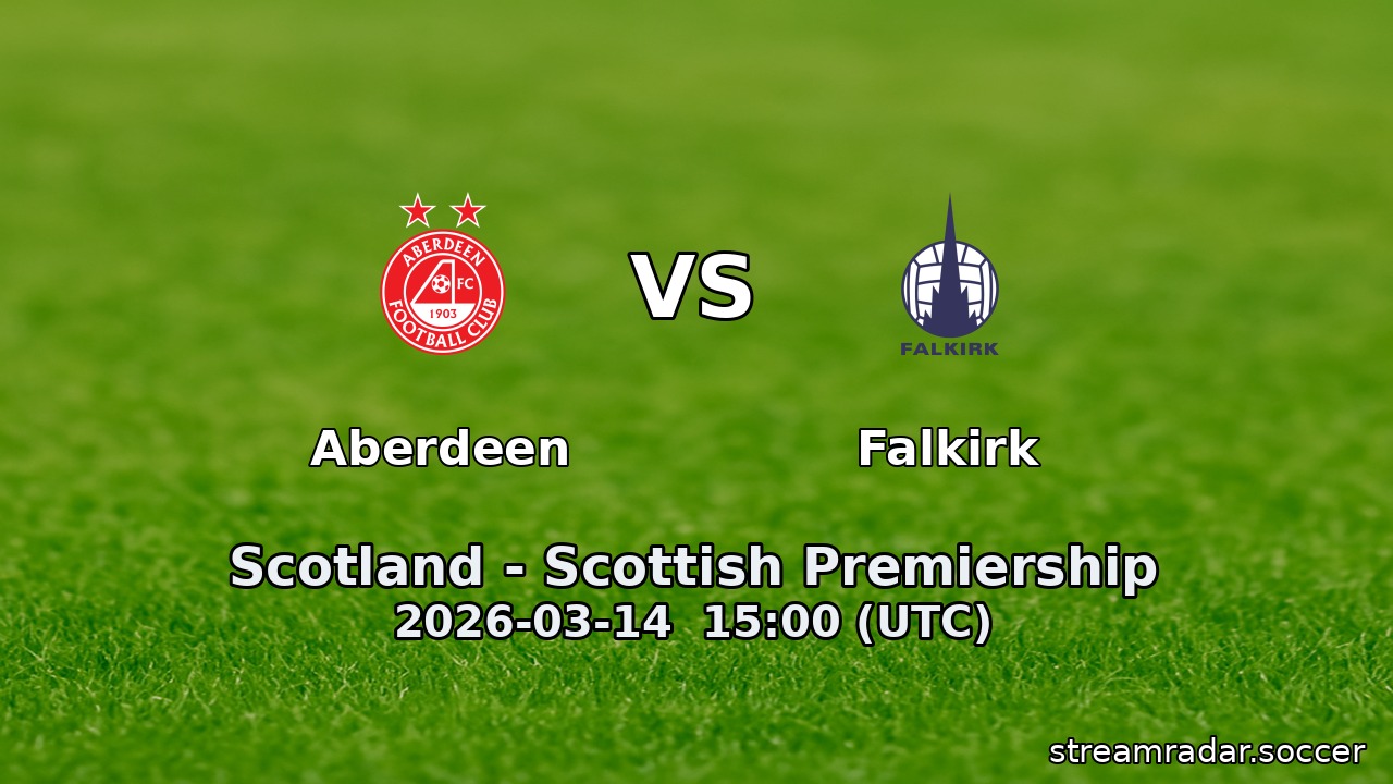 Aberdeen vs Falkirk