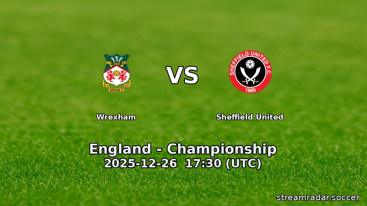 Wrexham vs Sheffield United